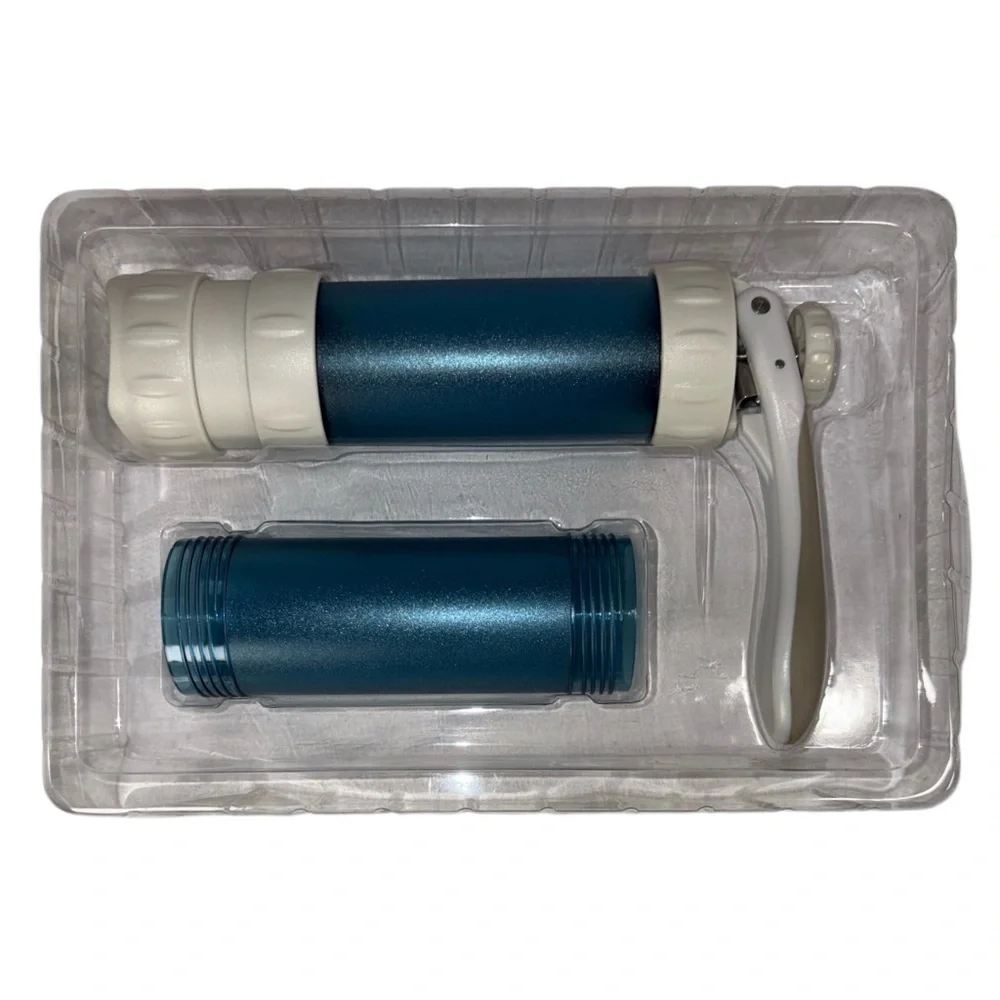 New Wilton Blue Cookie Max 2109-1264 Cookie Press 12 Discs Vintage Pastry Cooky
